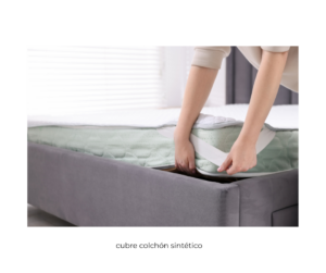Cubre colchón sintetico