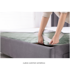 Cubre colchón sintetico
