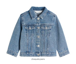 Chaqueta mezclilla